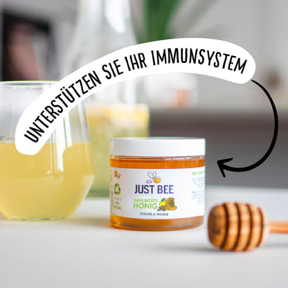 Zitrone-Ingwer Immunitäts Honig Großpackung (6x260g)