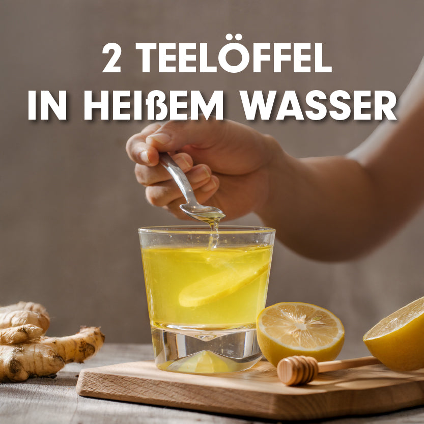 Zitrone-Ingwer Immunitäts Honig Mehrfachpackung (3x260g)