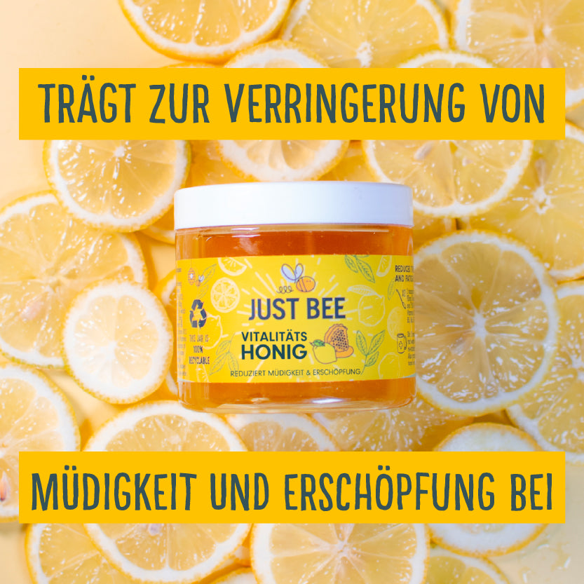Vitalitäts-Honig gegen Müdigkeit & Erschöpfung (260g)