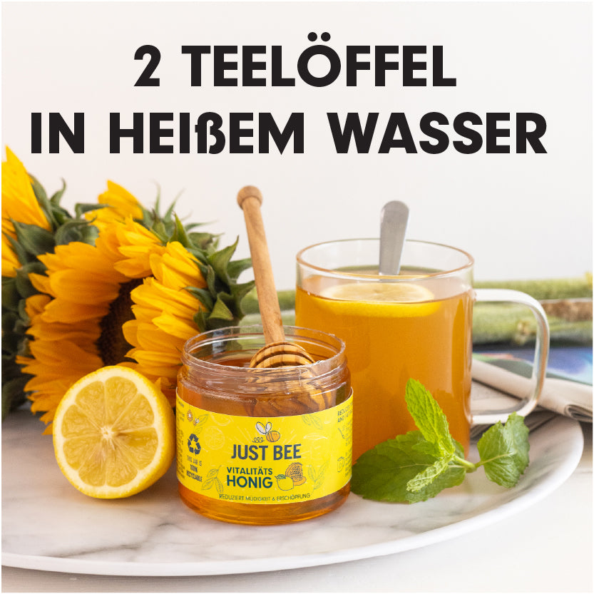 Vitalitäts-Honig gegen Müdigkeit & Erschöpfung Mehrfachpackung (3x260g)